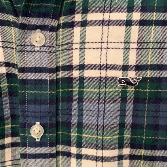 Vineyard Vines Flannel Button-Down - Picture 2 of 3